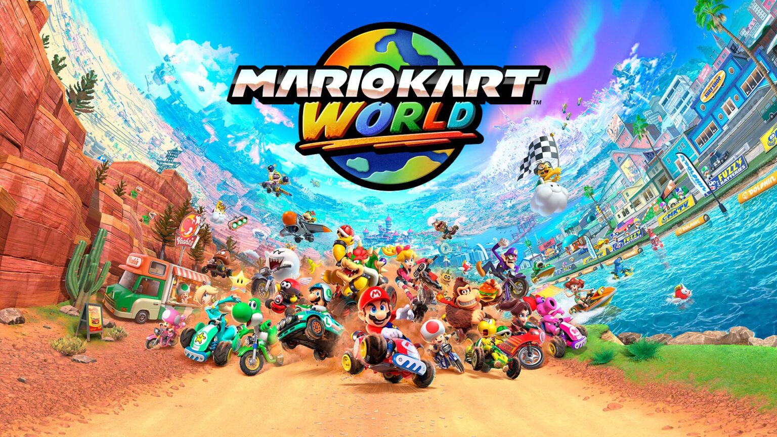 مراجعة لعبة Mario Kart World